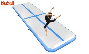 gymnastic air track mat at home